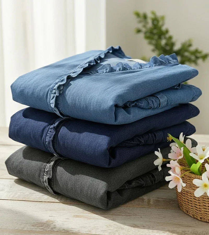 Kowalski™ | Elegancka Bluzka z Falbanką