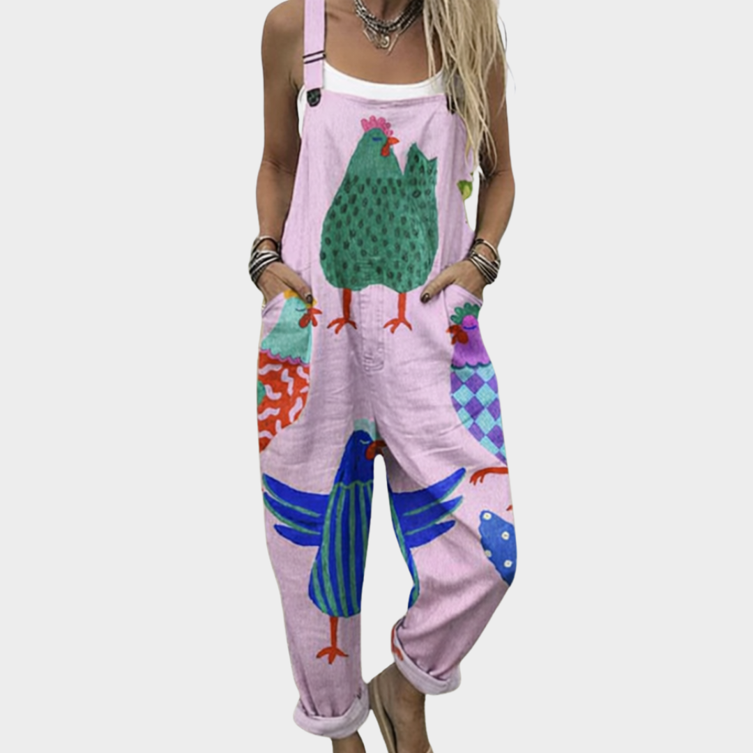 Kowalski™ | Wygodne ogrodniczki z nadrukiem