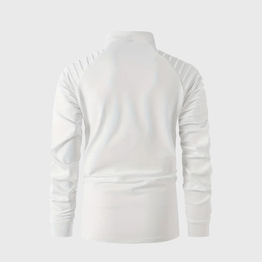 Kowalski™ | Koszulka Polo z Długim Rękawem i Zamkiem Błyskawicznym - Kowalski Warszawa