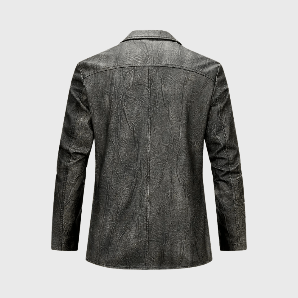 Kowalski™ | Skórzana Kurtka z Kołnierzem Typu Lokomotywa - Kowalski Warszawa