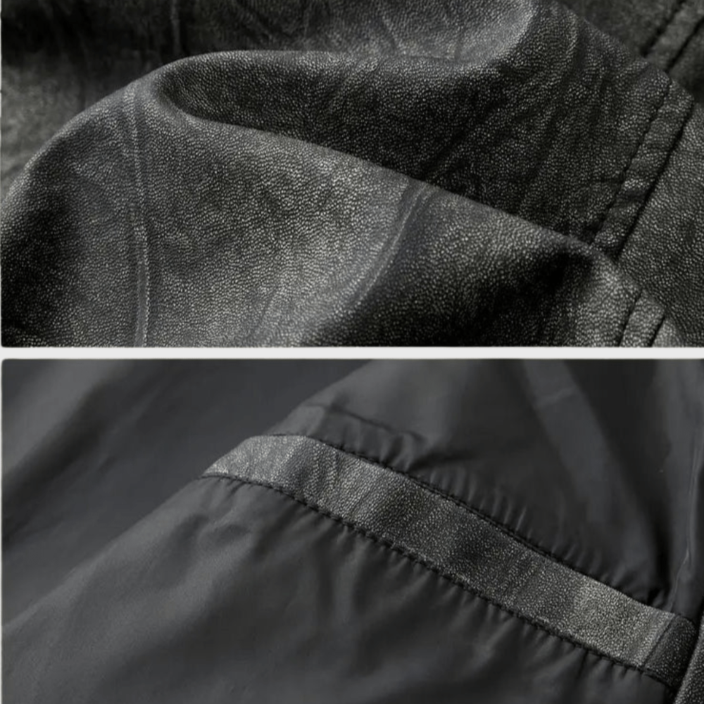 Kowalski™ | Skórzana Kurtka z Kołnierzem Typu Lokomotywa - Kowalski Warszawa