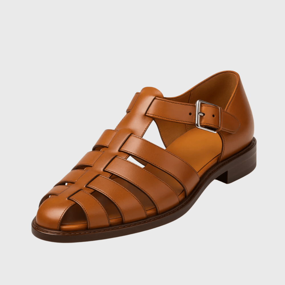 Kowalski™ | Zamknięte sandały z elegancką klamrą - Kowalski Warszawa