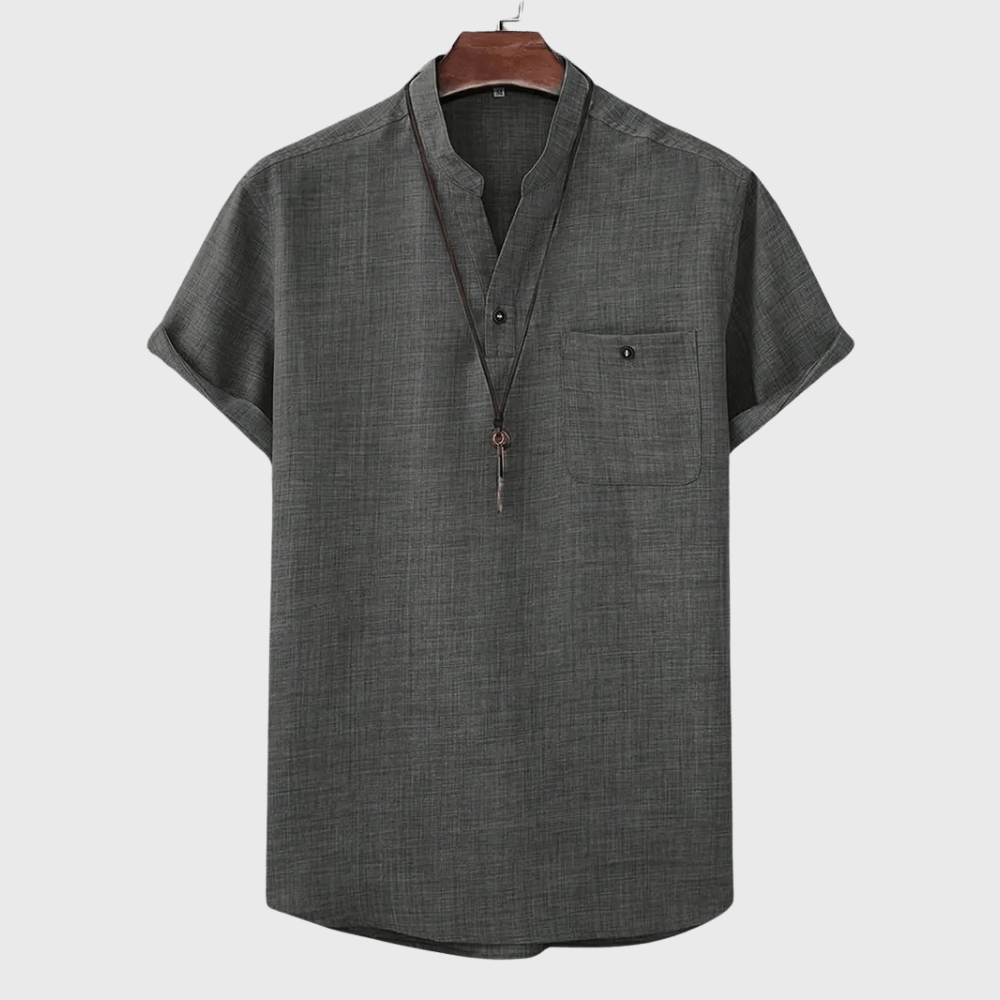 Kowalski™ | Koszula z krótkim rękawem i kieszenią z przodu - Kowalski Warszawa