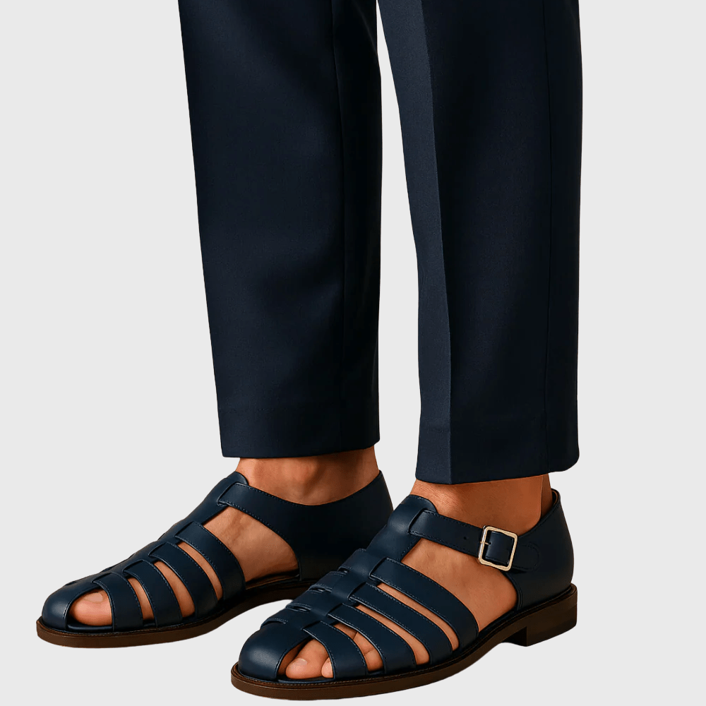 Kowalski™ | Zamknięte sandały z elegancką klamrą - Kowalski Warszawa