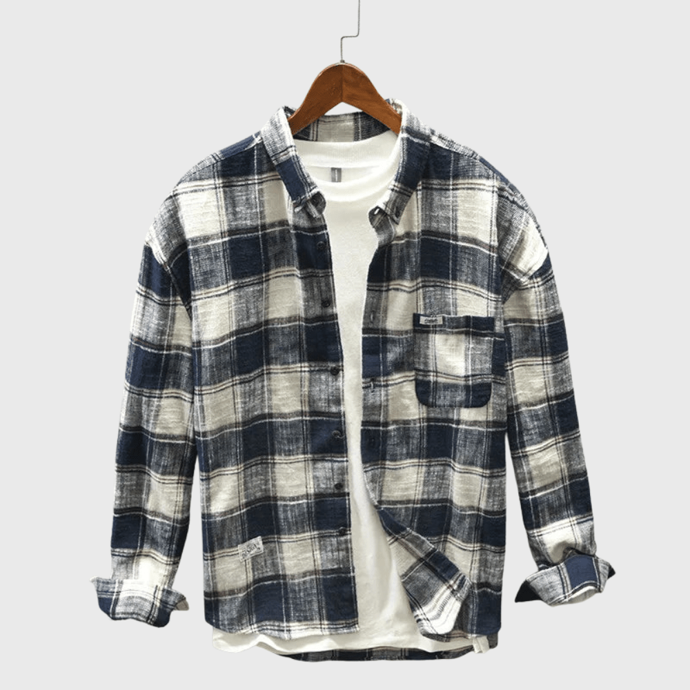 Kowalski™ | Klasyczna koszula w kratę z długimi rękawami - Kowalski Warszawa