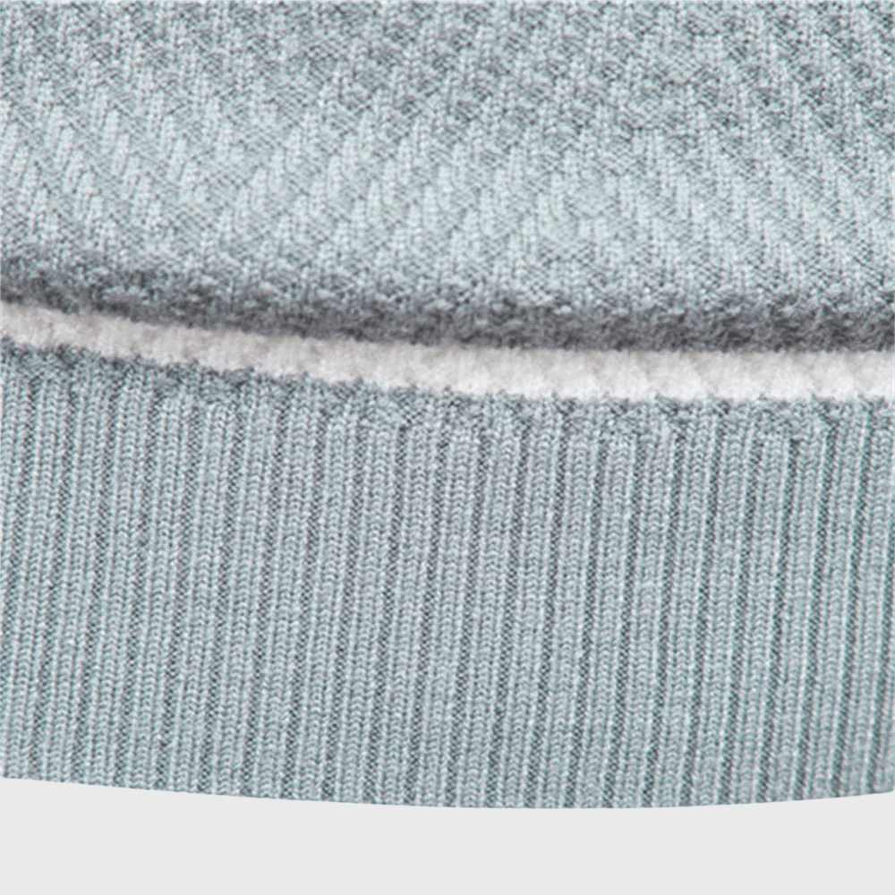 Kowalski™ | Ciepłe Swetry z długim Rękawem w Stylu Patchworkowym - Kowalski Warszawa