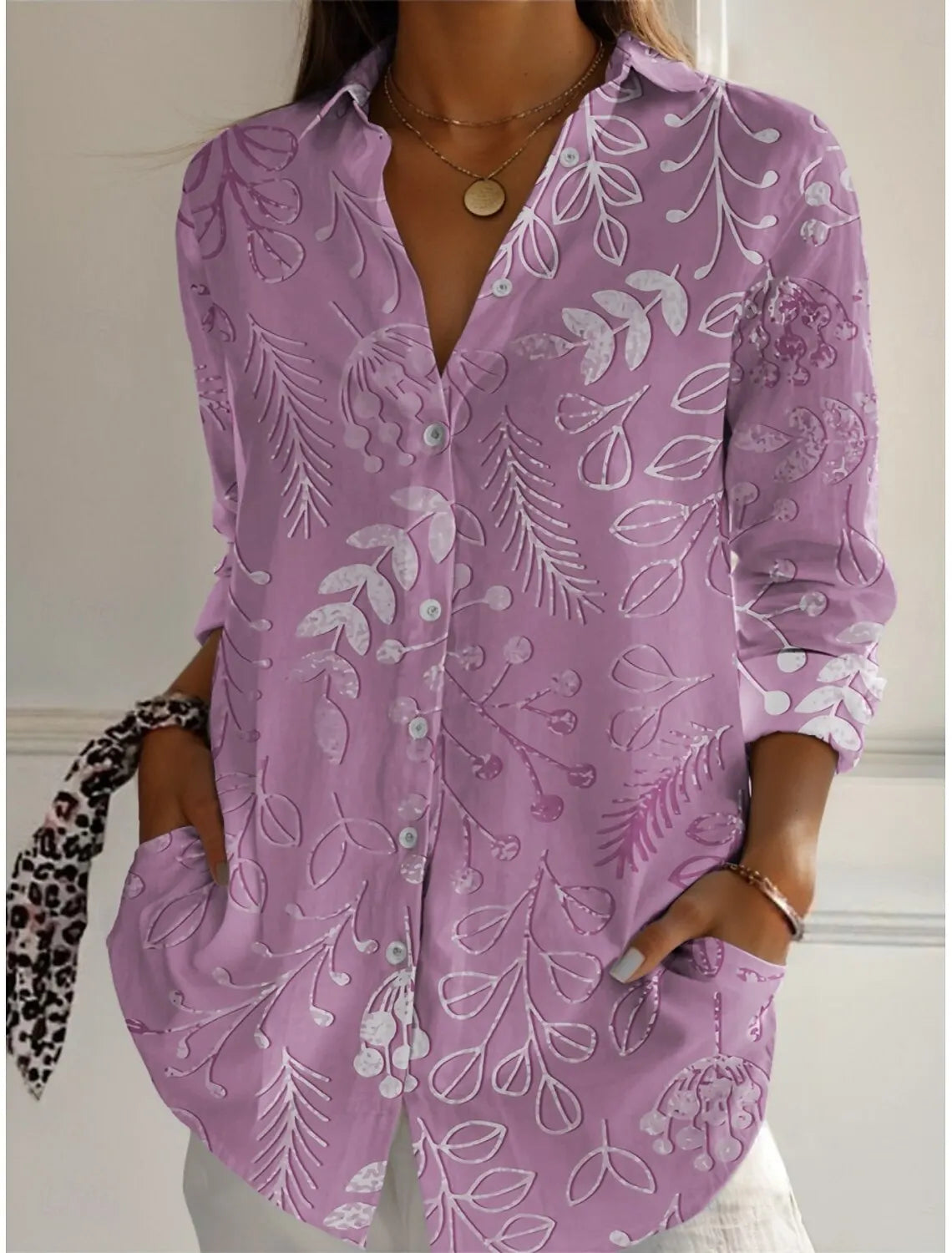 Kowalski™ | Elegancka Bluzka z Wzorem