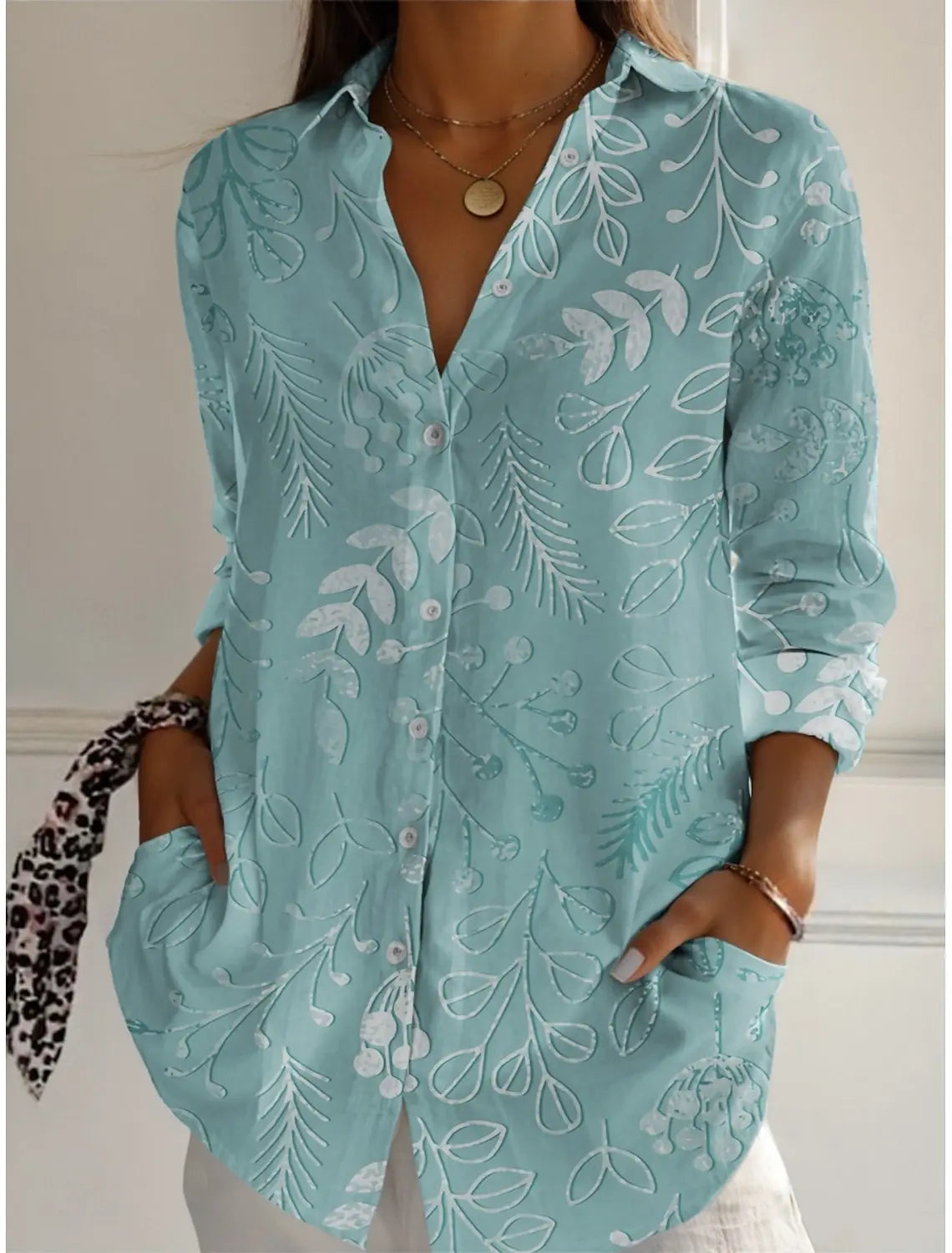 Kowalski™ | Elegancka Bluzka z Wzorem