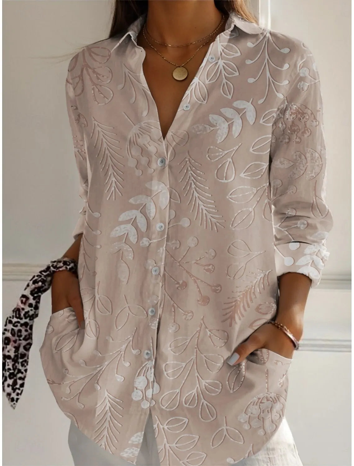 Kowalski™ | Elegancka Bluzka z Wzorem