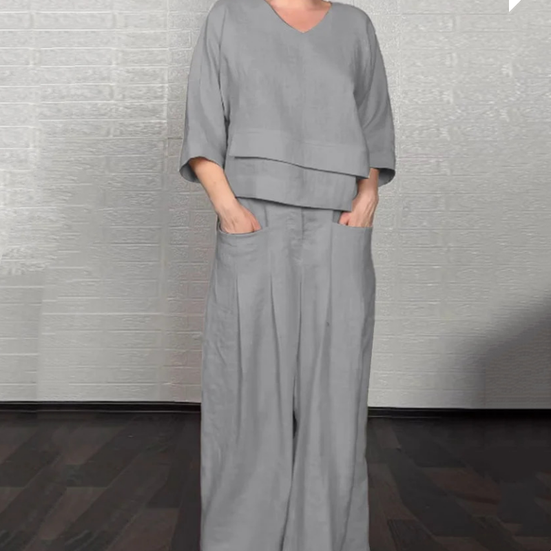 Kowalski™ | Luźny Minimalistyczny Komplet Dwuczęściowy