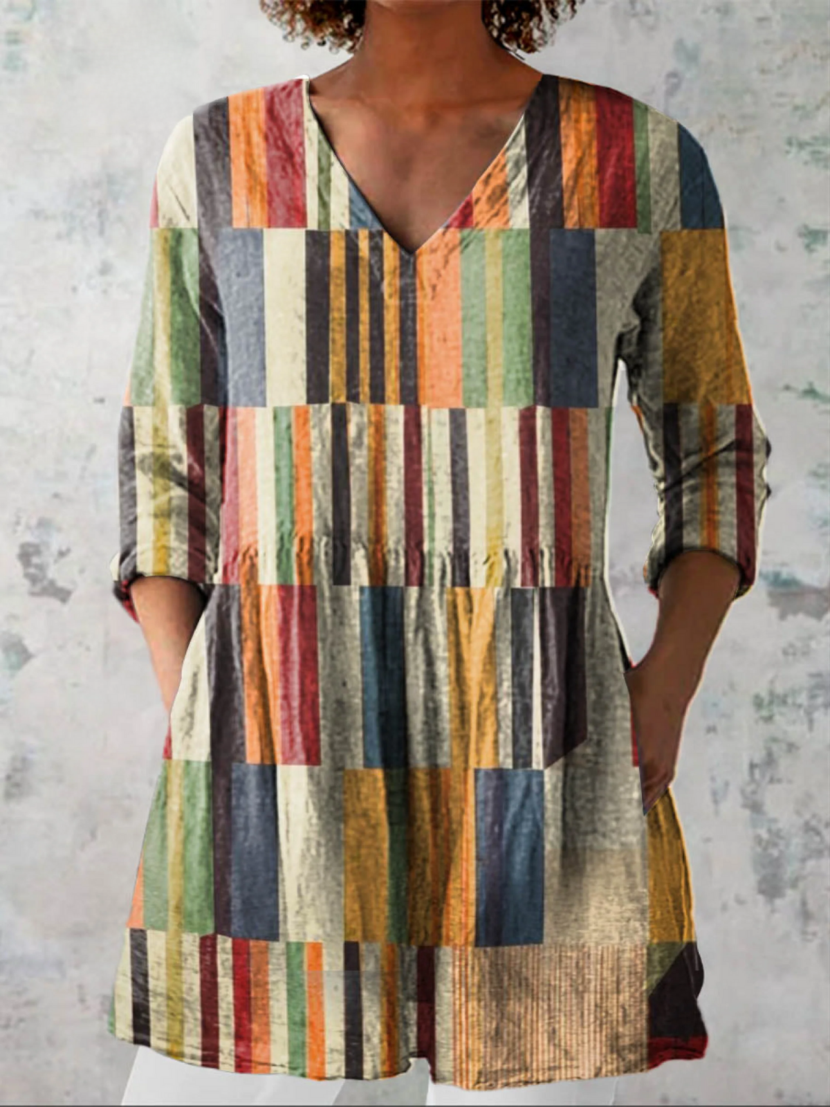 Kowalski™ | Swobodna Tunika z Dekoltem V