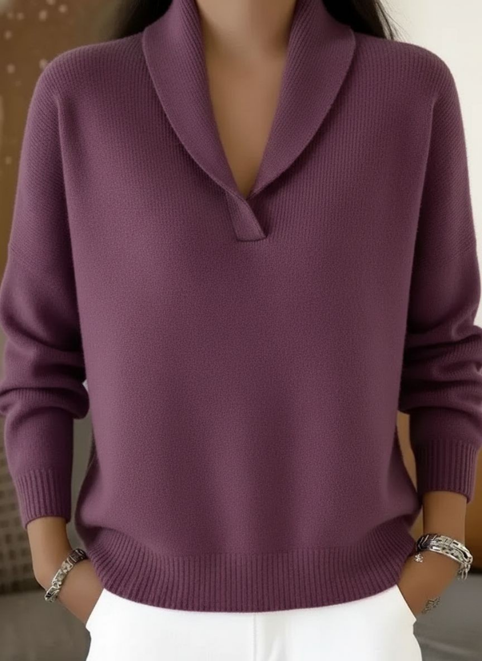 Kowalski™ | Sweter z kołnierzem V