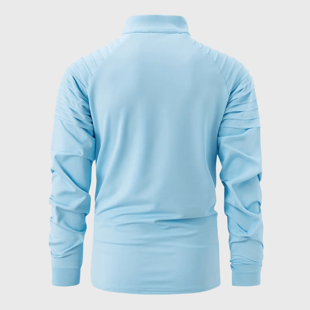 Kowalski™ | Koszulka Polo z Długim Rękawem i Zamkiem Błyskawicznym - Kowalski Warszawa