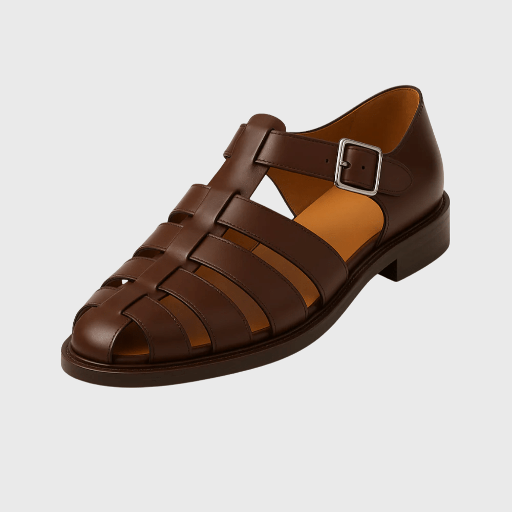 Kowalski™ | Zamknięte sandały z elegancką klamrą - Kowalski Warszawa