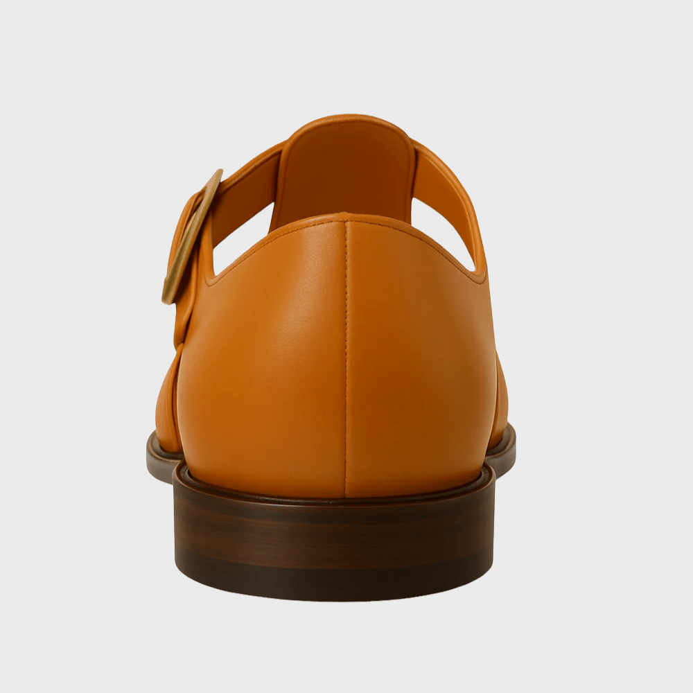 Kowalski™ | Zamknięte sandały z elegancką klamrą - Kowalski Warszawa