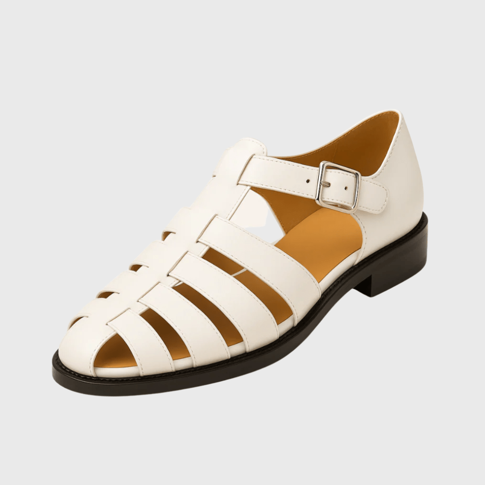 Kowalski™ | Zamknięte sandały z elegancką klamrą - Kowalski Warszawa