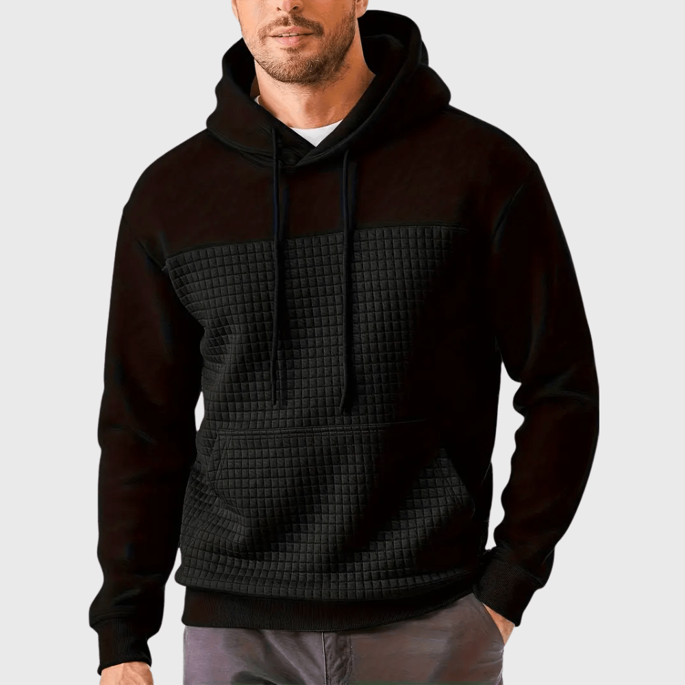 Kowalski™ | Bluza z Kapturem i Teksturowaną Siateczką - Kowalski Warszawa