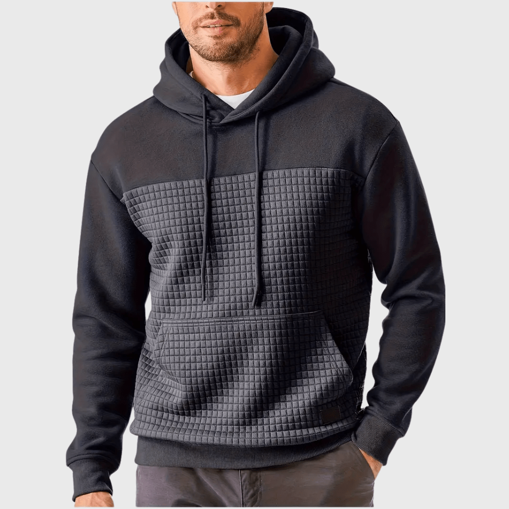 Kowalski™ | Bluza z Kapturem i Teksturowaną Siateczką - Kowalski Warszawa