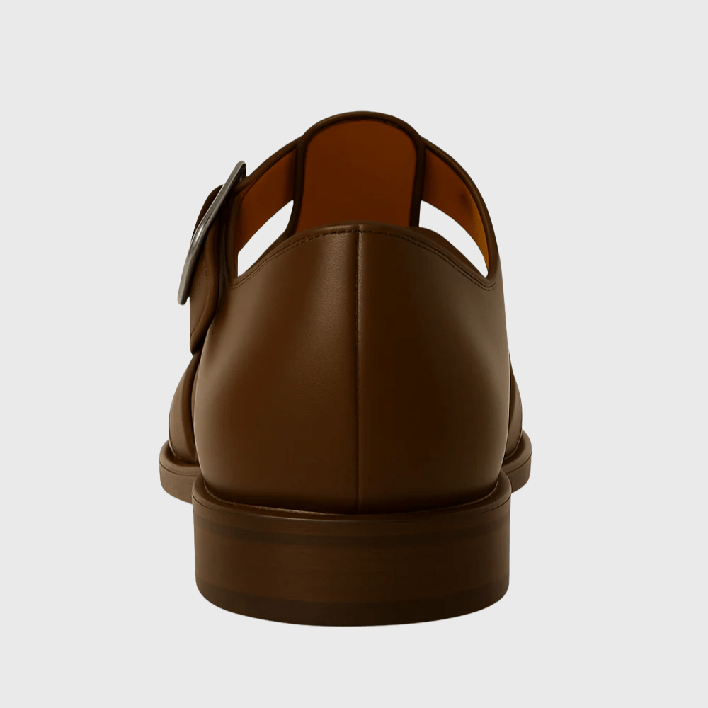 Kowalski™ | Zamknięte sandały z elegancką klamrą - Kowalski Warszawa