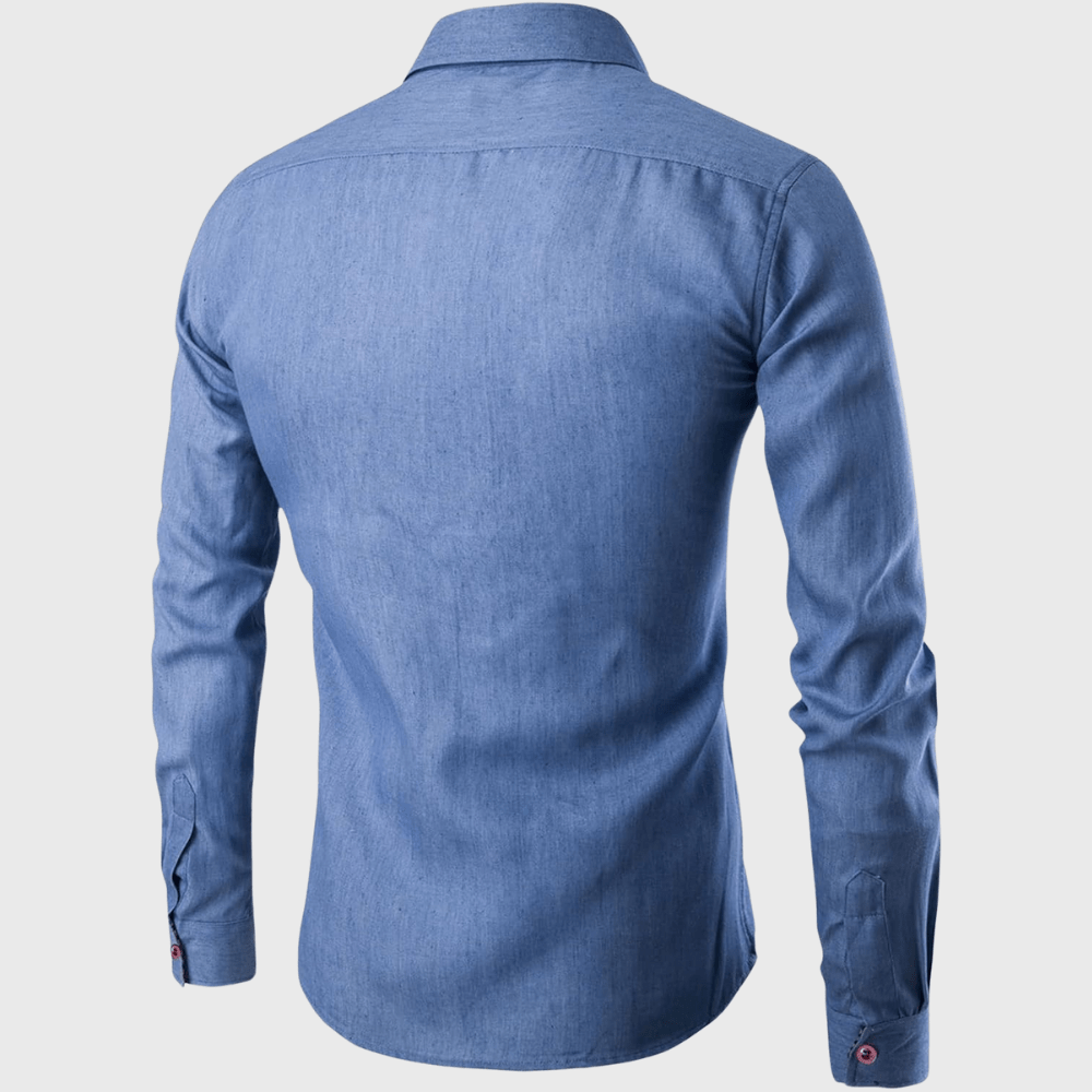 Kowalski™ | Męska koszula slim fit z dżinsu - Kowalski Warszawa