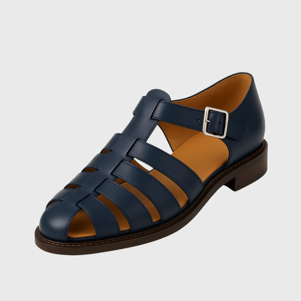 Kowalski™ | Zamknięte sandały z elegancką klamrą - Kowalski Warszawa