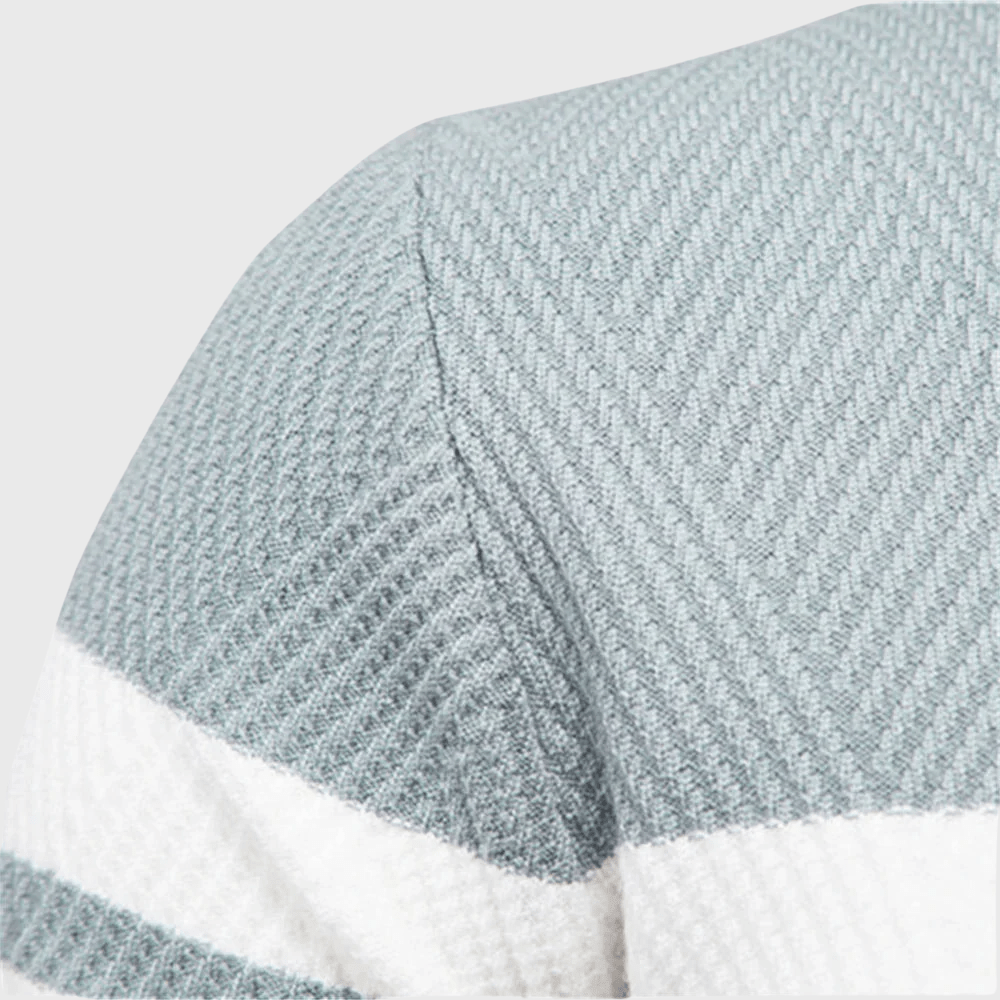 Kowalski™ | Ciepłe Swetry z długim Rękawem w Stylu Patchworkowym - Kowalski Warszawa