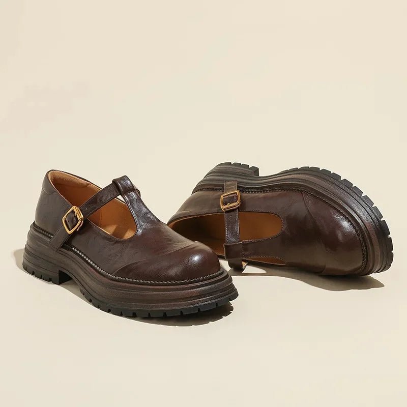 Kowalski™ | Eleganckie Buty Mary Jane z Luksusowej Skóry - Kowalski Warszawa