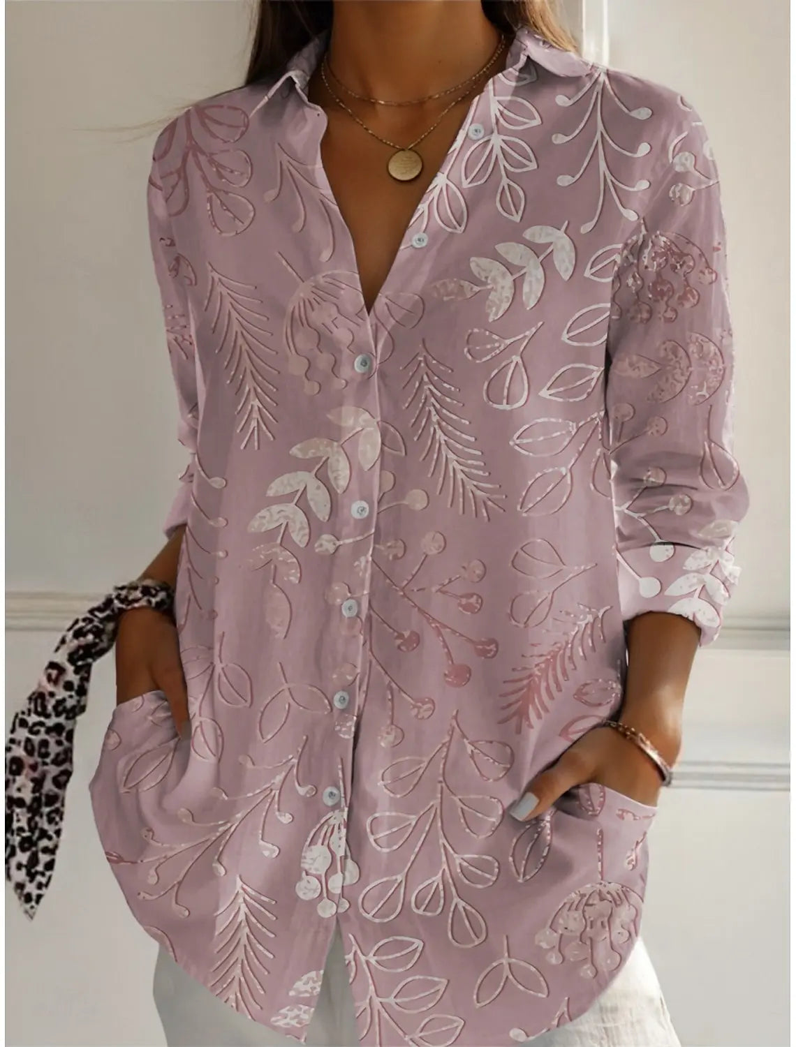 Kowalski™ | Elegancka Bluzka z Wzorem