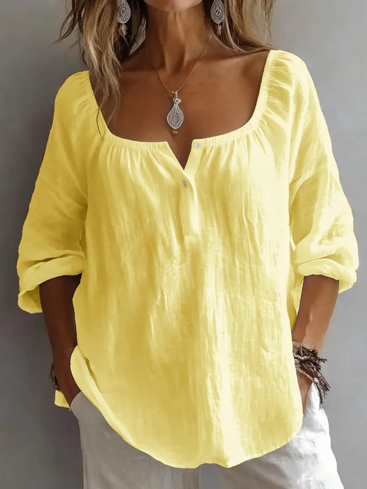 Kowalski™ | Luźna Bluzka z Dekoltem