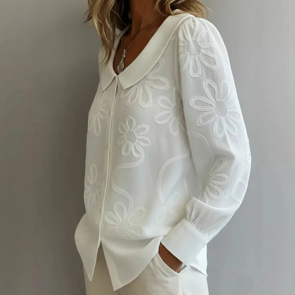 Kowalski™ | Elegancka Bluzka z Haftem