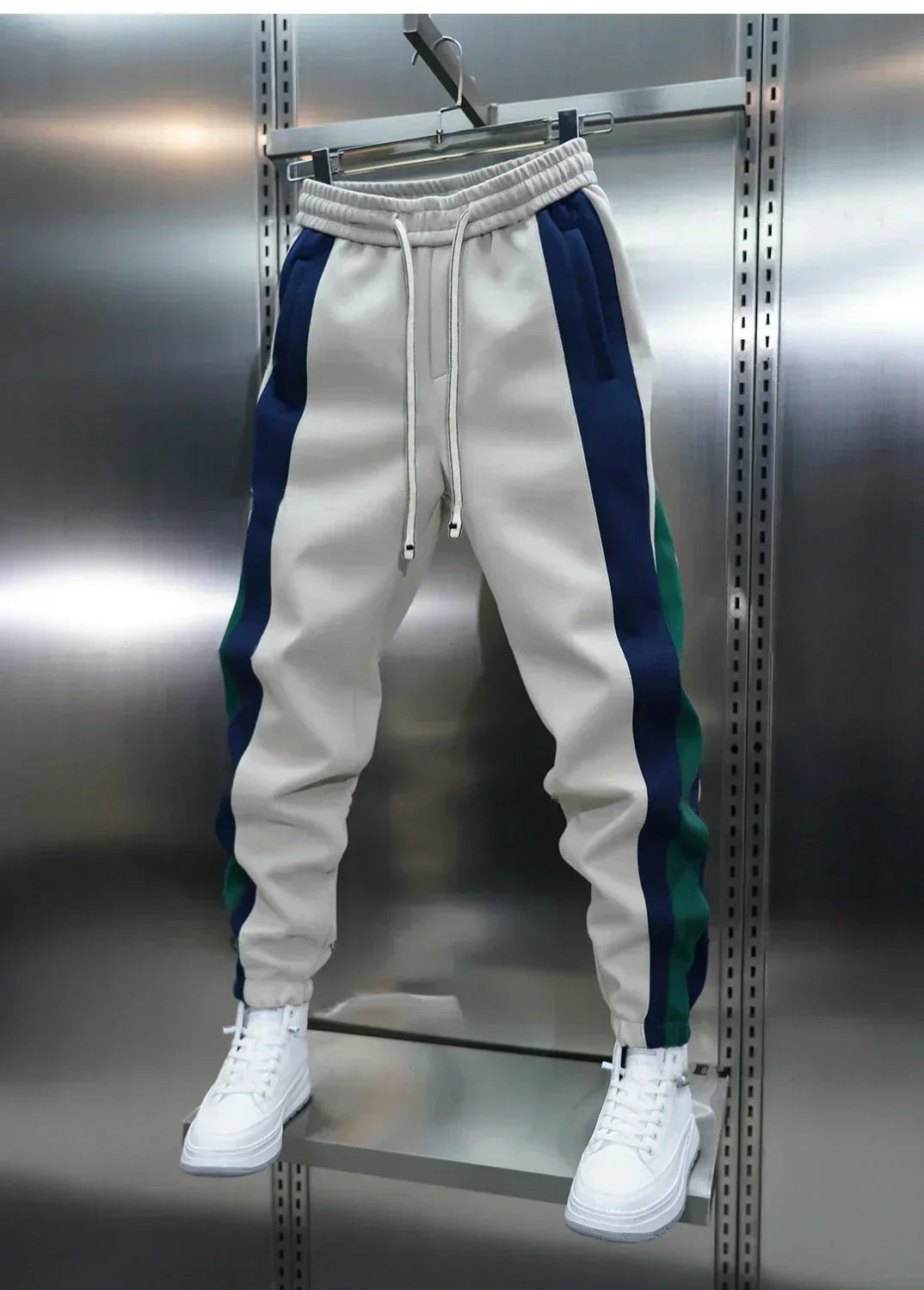 Kowalski™ | Spodnie Napięciowe z Przeciwstawnymi Paskami - Kowalski Warszawa