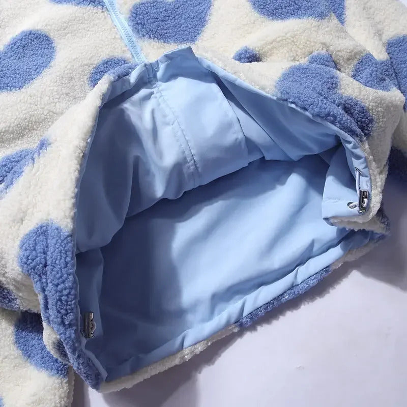 Kowalski™ | Dwustronna kurtka w serduszka